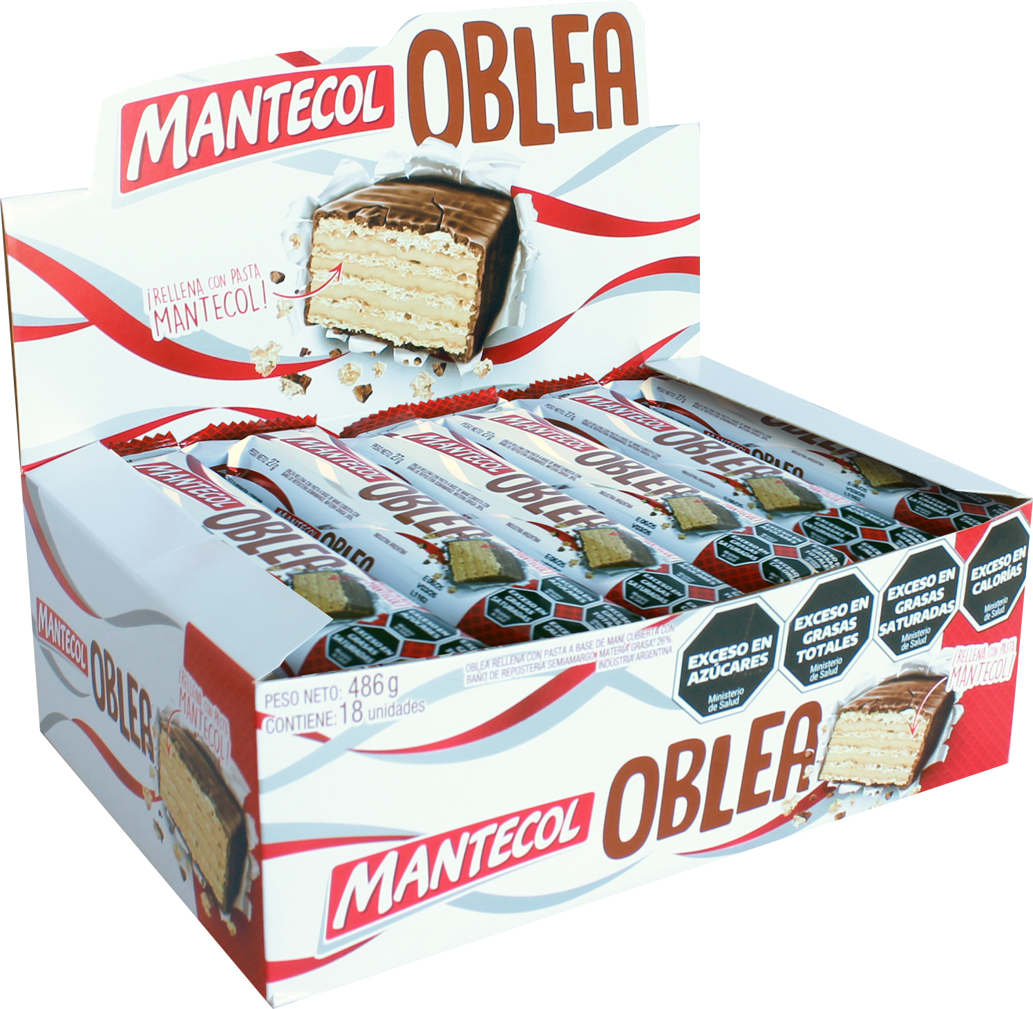 DISPLAY MANTECOL OBLEA 486G