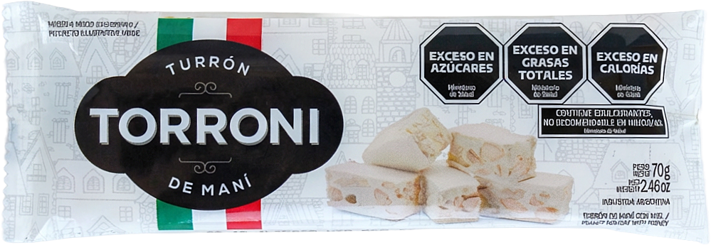 Torroni turron mani 70g