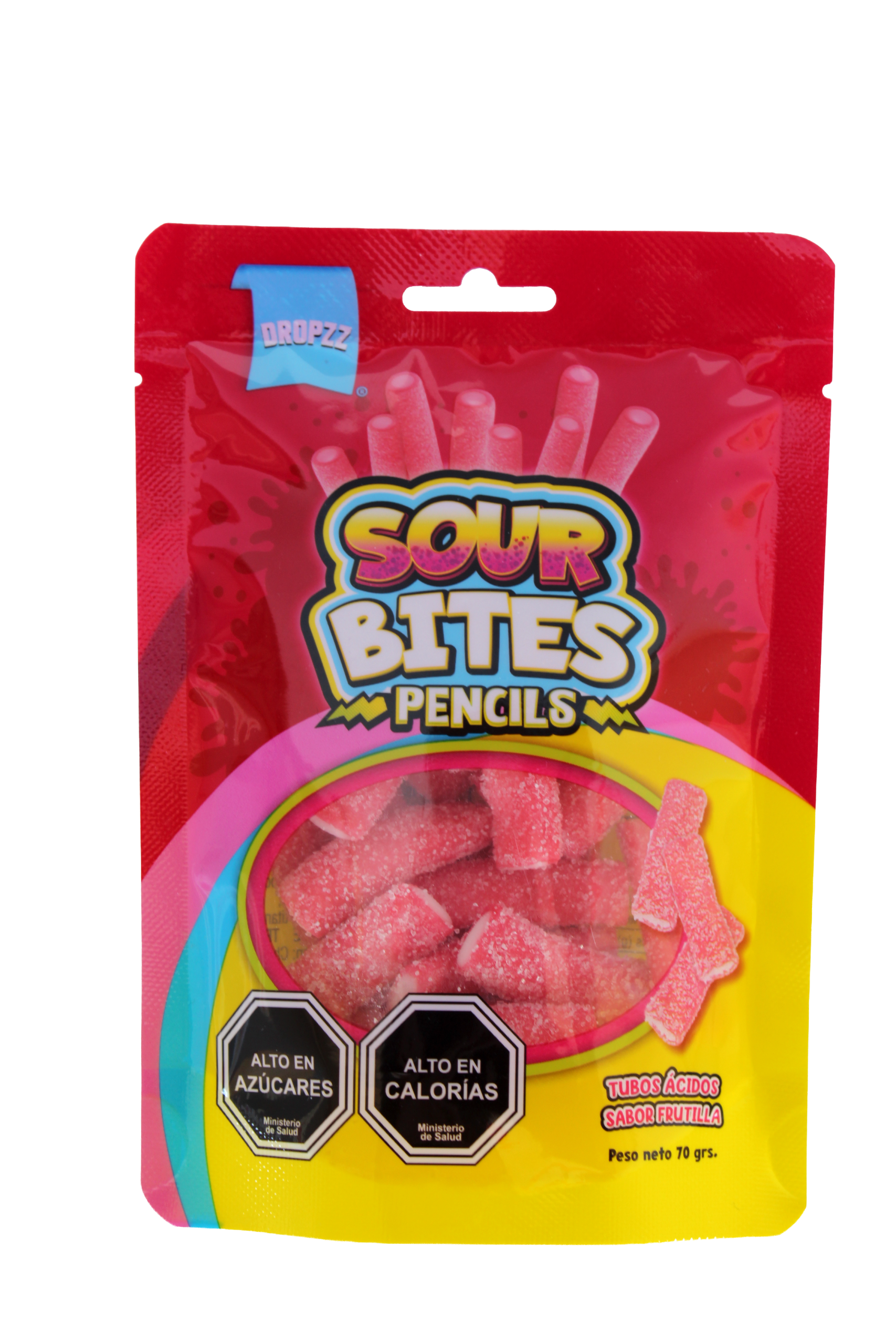 PENCILS 70gr. Sour tubos