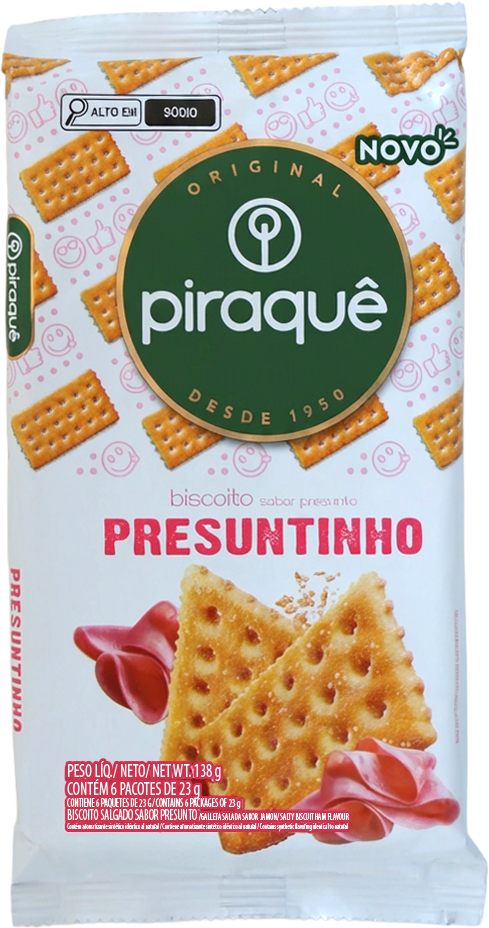 Piraque jamon serrano 138g pack